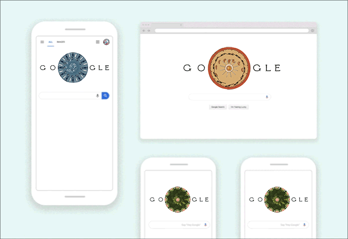 Різноманіття відображення дудла на різних платформах / Google https://24tv.ua/mizhnarodni_novini_tag1121/